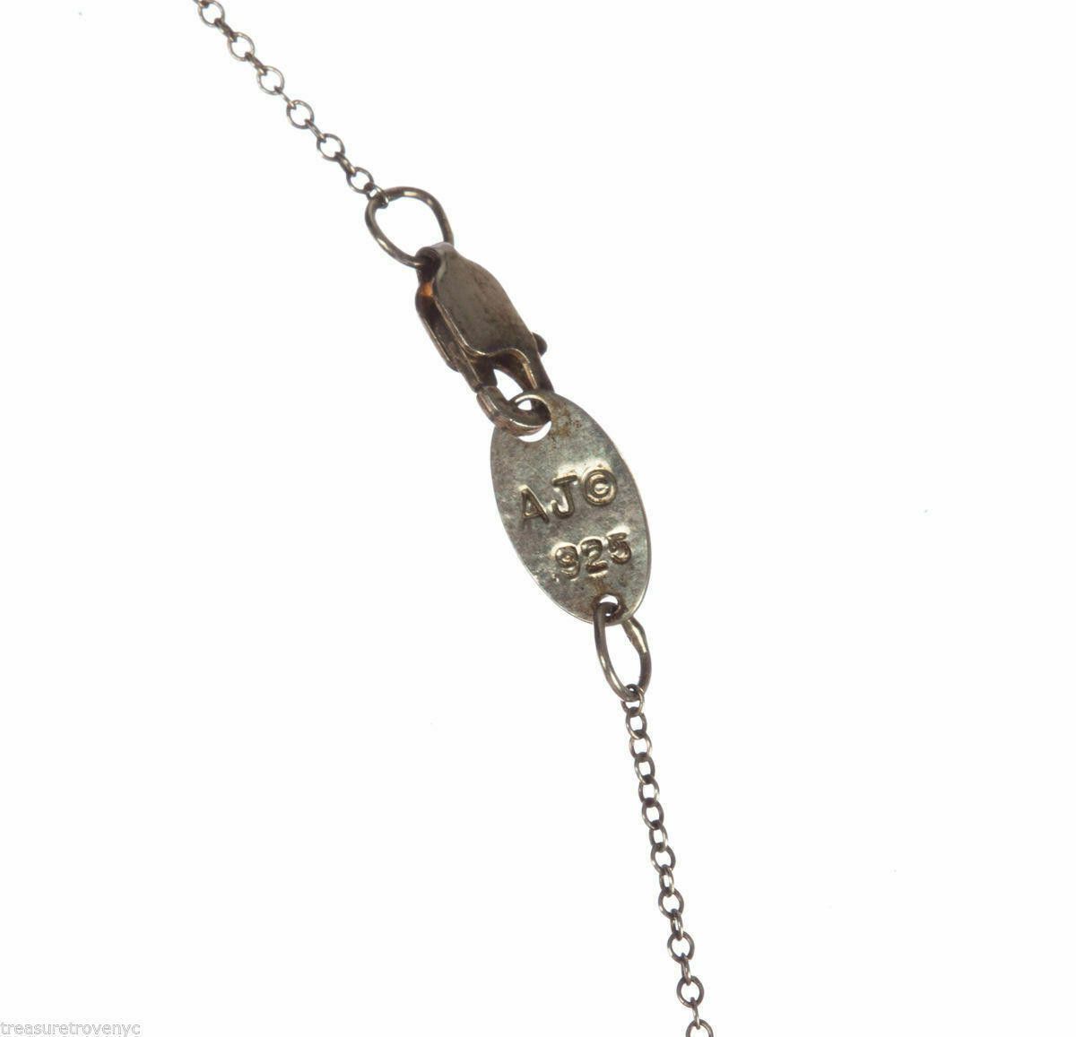 Designer Sterling Silver Unisex Buckle Pendant Necklace Alberto Juan Size ONE SIZE - 7 Thumbnail