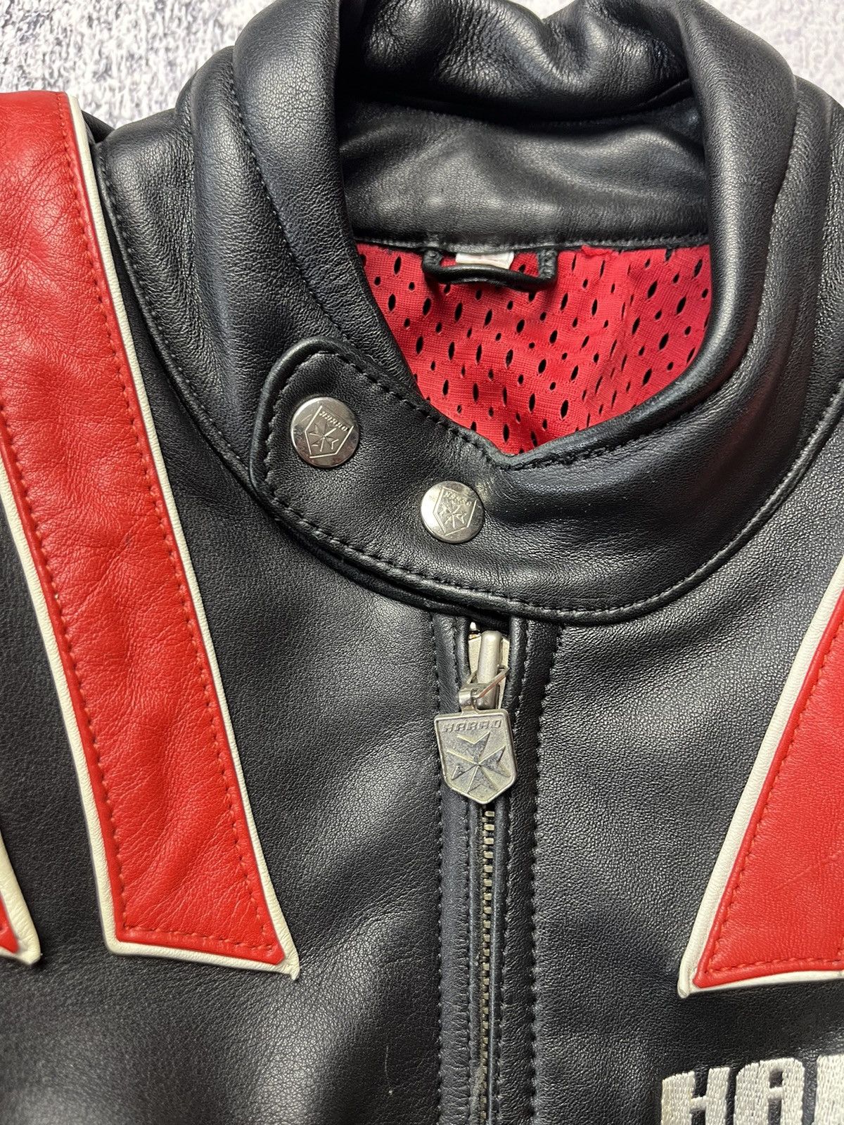 Vintage Vintage Sport Selection By Polo Leather Motorcycle Jacket Size S / US 4 / IT 40 - 9 Thumbnail