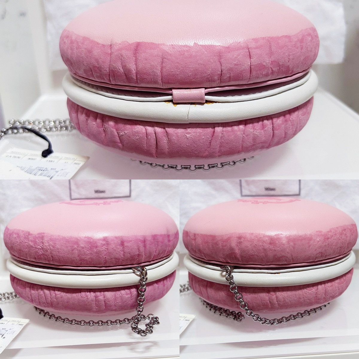 Moschino Authentic Moschino RARE Macaron Pink Marie Antoinette Bag Size ONE SIZE - 8 Thumbnail