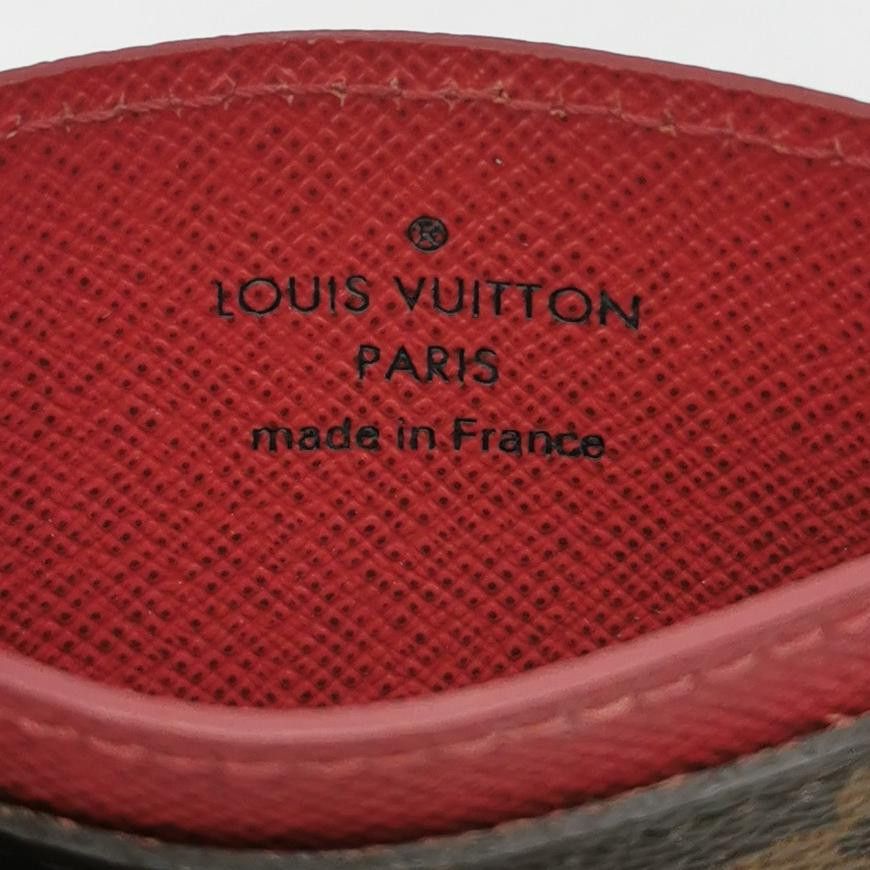 Louis Vuitton Louis Vuitton (LV) Cowhide Colorblock Monogram Print Card H Size ONE SIZE - 3 Thumbnail