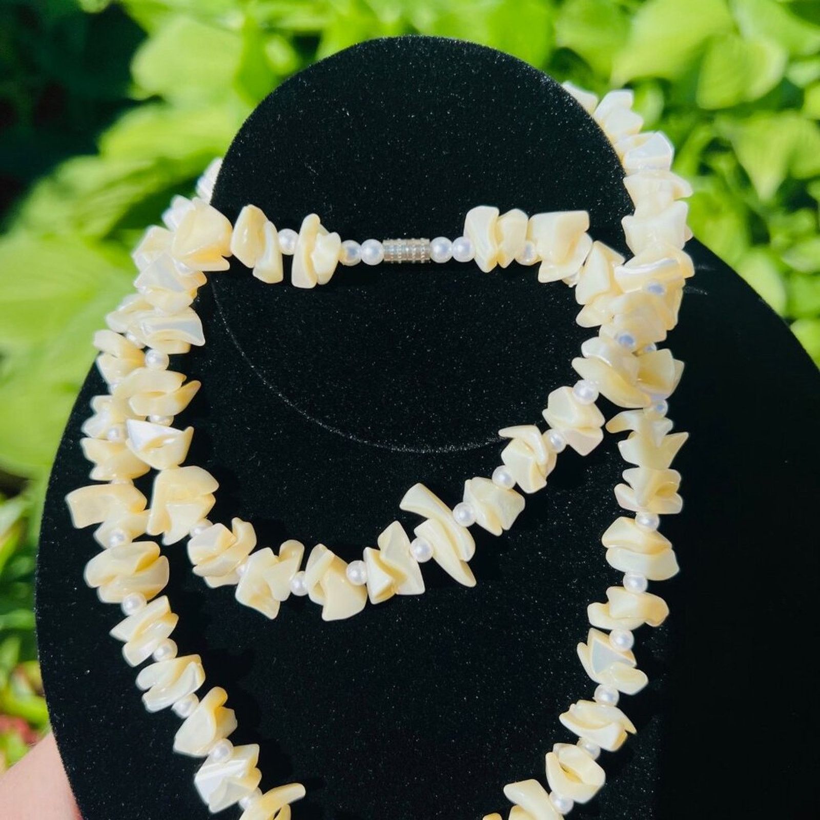 & Other Stories Set - Necklace and Bracelet Pearl - Mother-of-Pearl Size ONE SIZE - 4 Thumbnail
