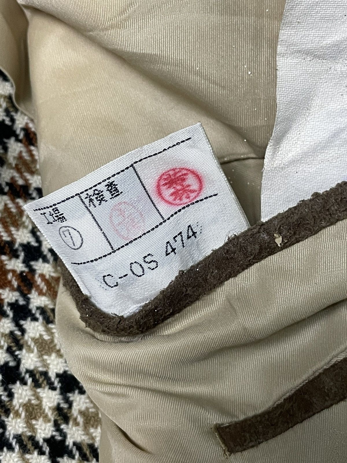 DAKS × Designer × Vintage Vintage DAKS Brand Houndstooth Coat (63) Size US XS / EU 42 / 0 - 10 Thumbnail