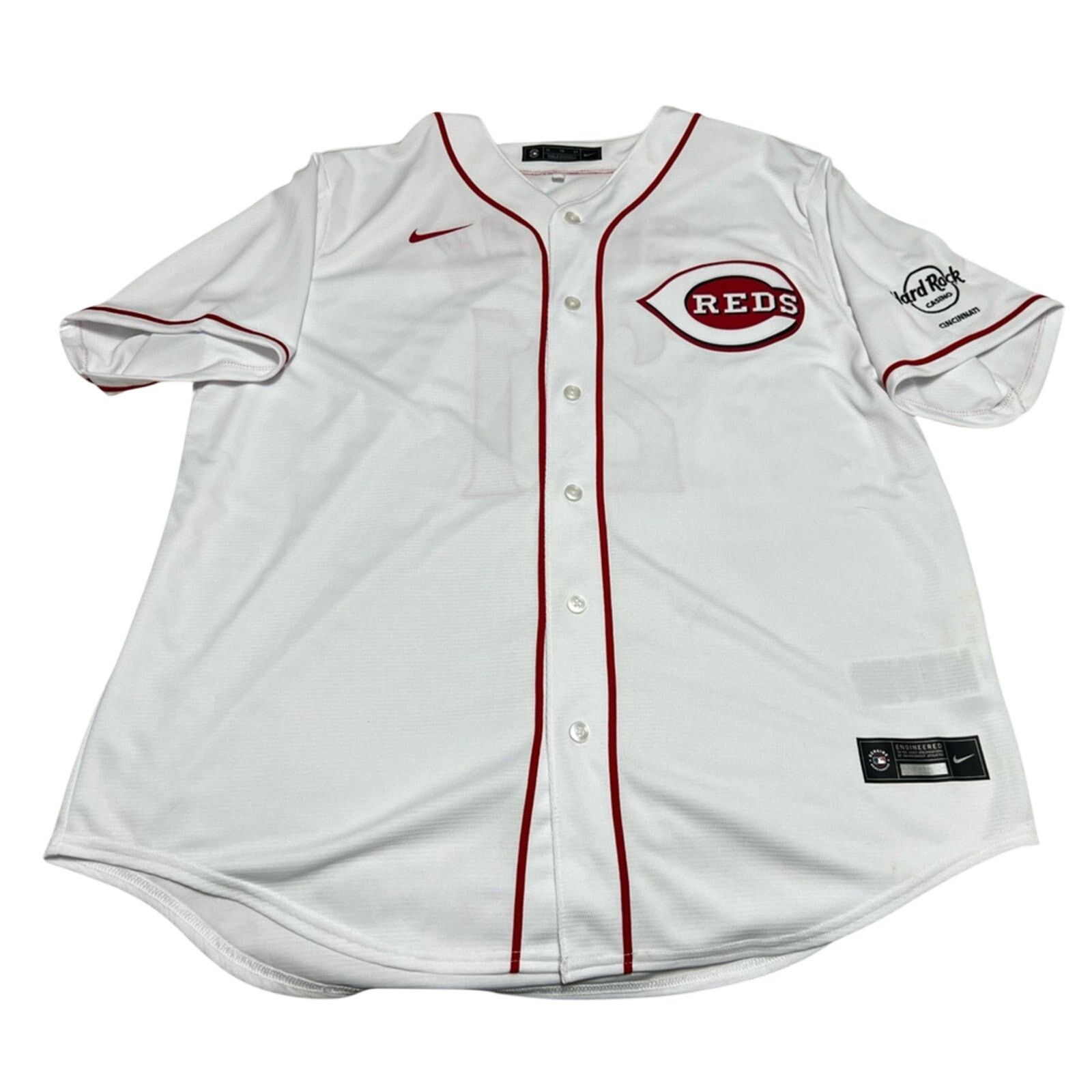 Nike Cincinnati Reds #21 Sailor Nike Sewn Numbers Home Jersey XL Size US XL / EU 56 / 4 - 1 Thumbnail