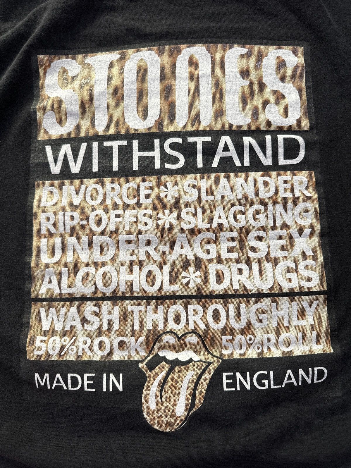 Band Tees × Vintage Vintage The Rolling Stone Faded Tee Size US M / EU 48-50 / 2 - 7 Thumbnail