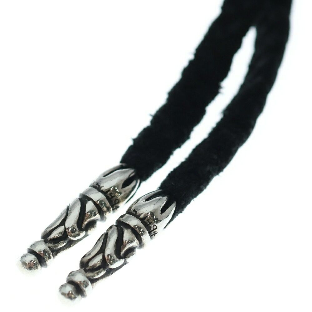 Chrome Hearts Chrome hearts leather silver braid strap necklace Size ONE SIZE - 7 Thumbnail