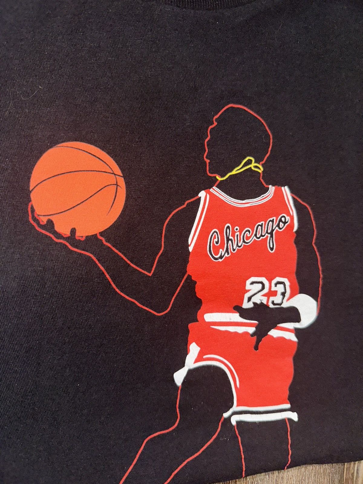 NBA Vintage Chicago Bulls Michael Jordan NBA t-shirt black Size US M / EU 48-50 / 2 - 4 Thumbnail