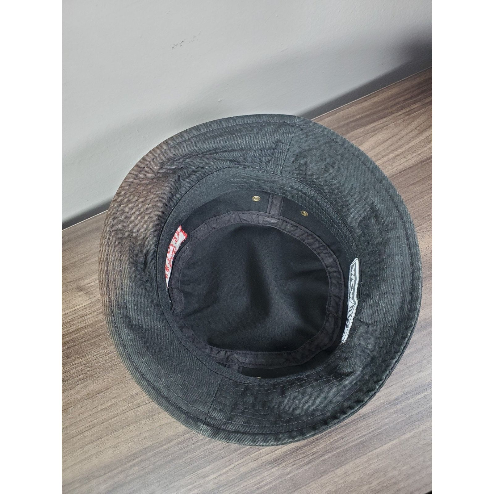 Vintage × WWE × WWF NWO New World Order Cap Bucket Hat Fitted Large WCW WWE WWF Size 40 - 10 Thumbnail