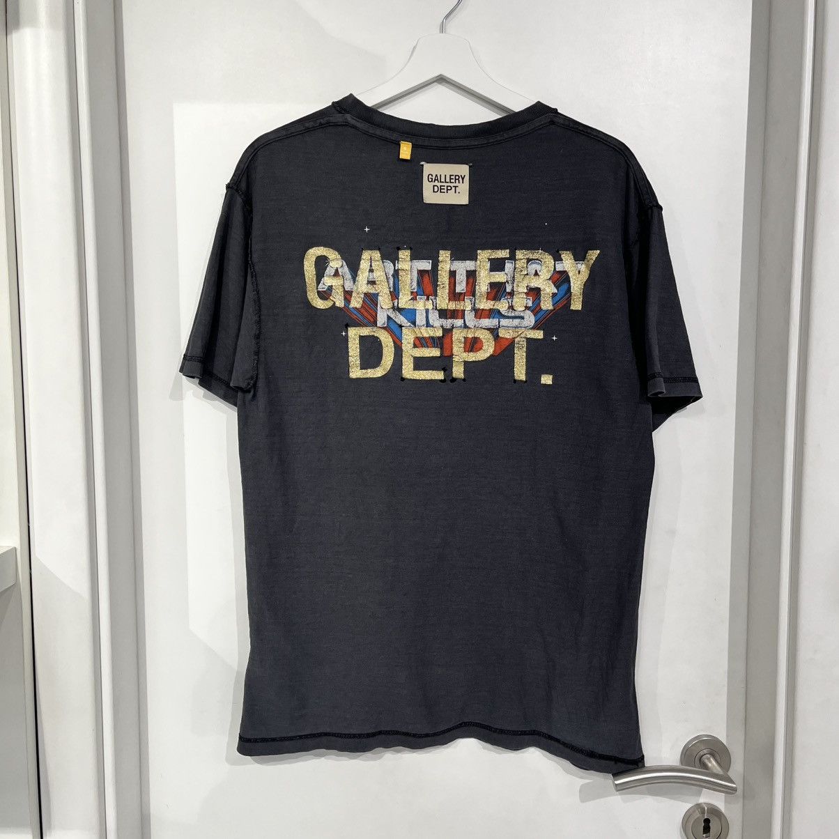 Gallery Dept. Gallery Dept. ATK Reversible Space Tee Black | Grailed