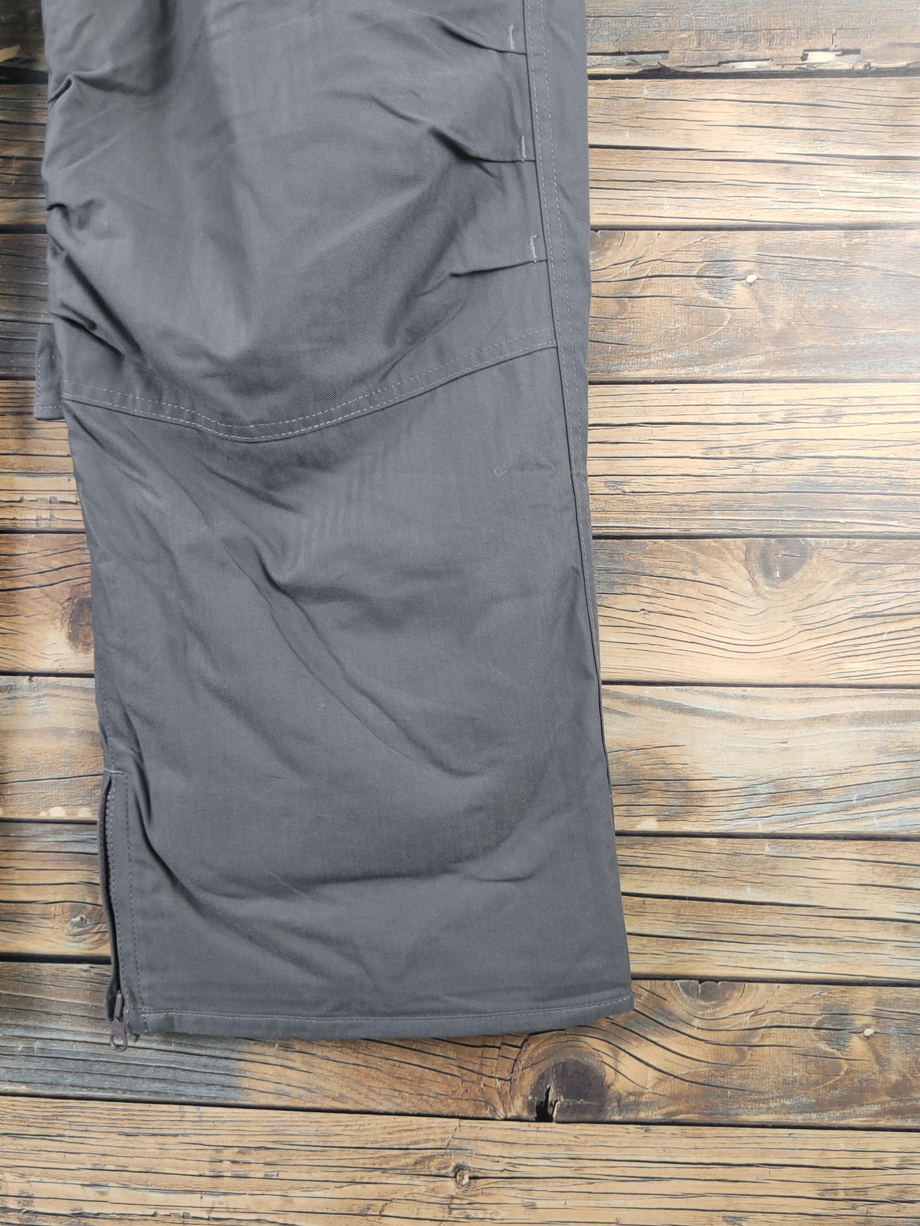 Japanese Brand DL Estiva Snowboarding Dark Gray Tactical Cargo Pants #1784 Size US 27 - 8 Thumbnail