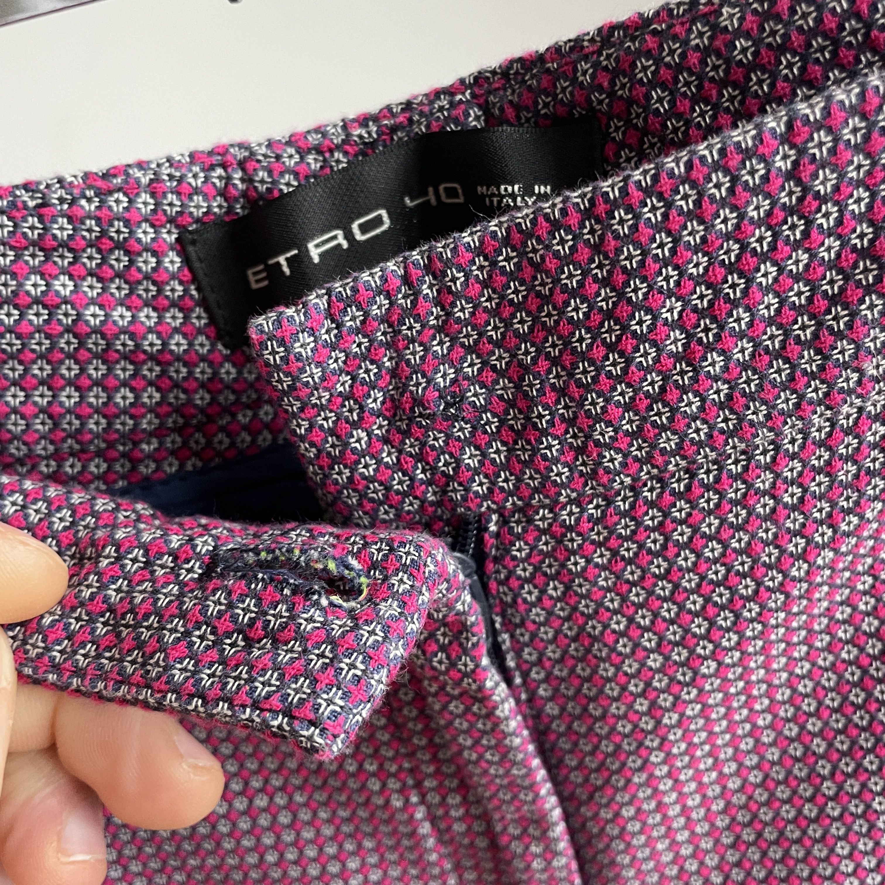 Etro Etro Womens Pattern Trousers Size EUR 40 Size 27" / US 4 / IT 40 - 11 Thumbnail