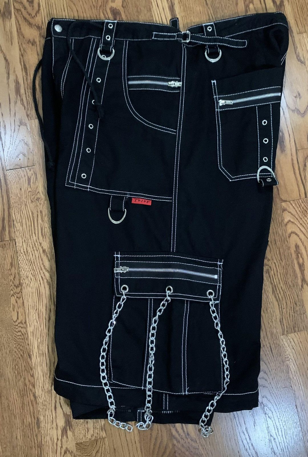 Tripp NYC Vintage Tripp NYC Gothic Black Shorts (Size XL) Size US 36 / EU 52 - 5 Thumbnail