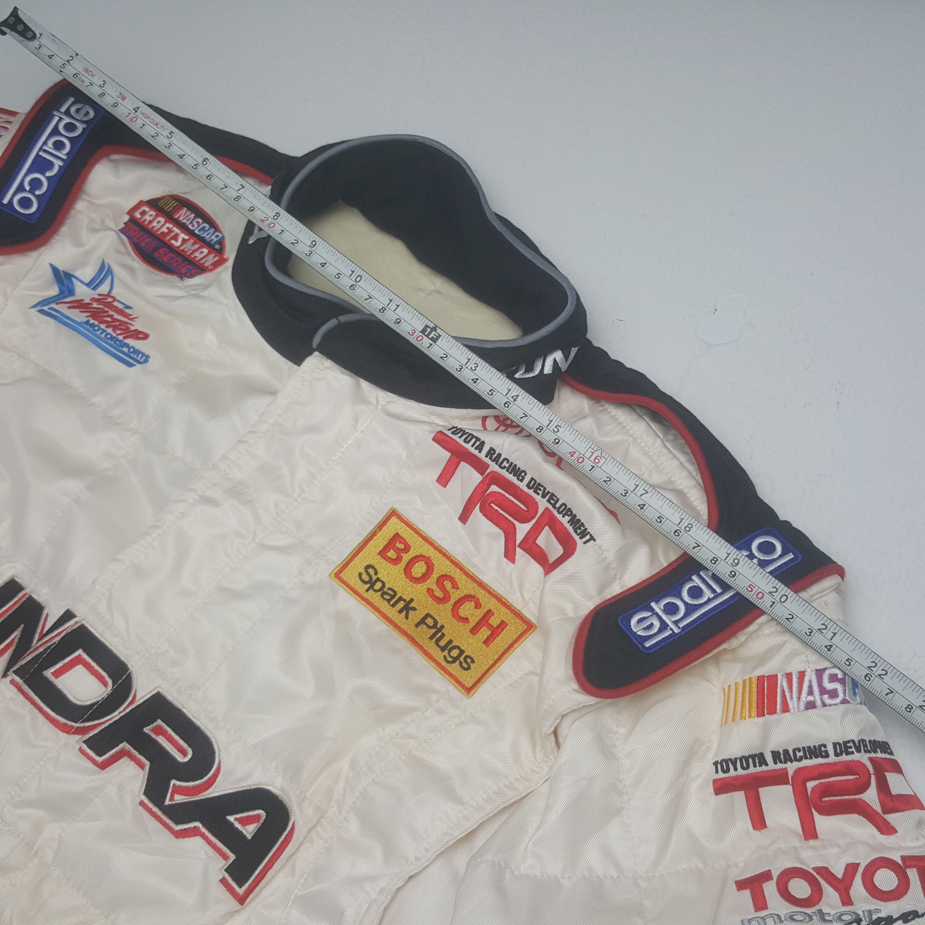 NASCAR × Vintage Vintage Toyota Tundra Sparco Racing Patches Coverall Jacket Size US L / EU 52-54 / 3 - 8 Thumbnail