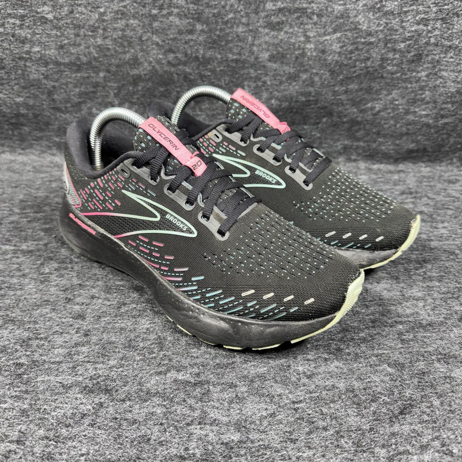 Brooks Brooks Shoes Women's 9 Black GLycerin 20 Running 1203691B005 Size US 7.5 / IT 37.5 - 1 Thumbnail