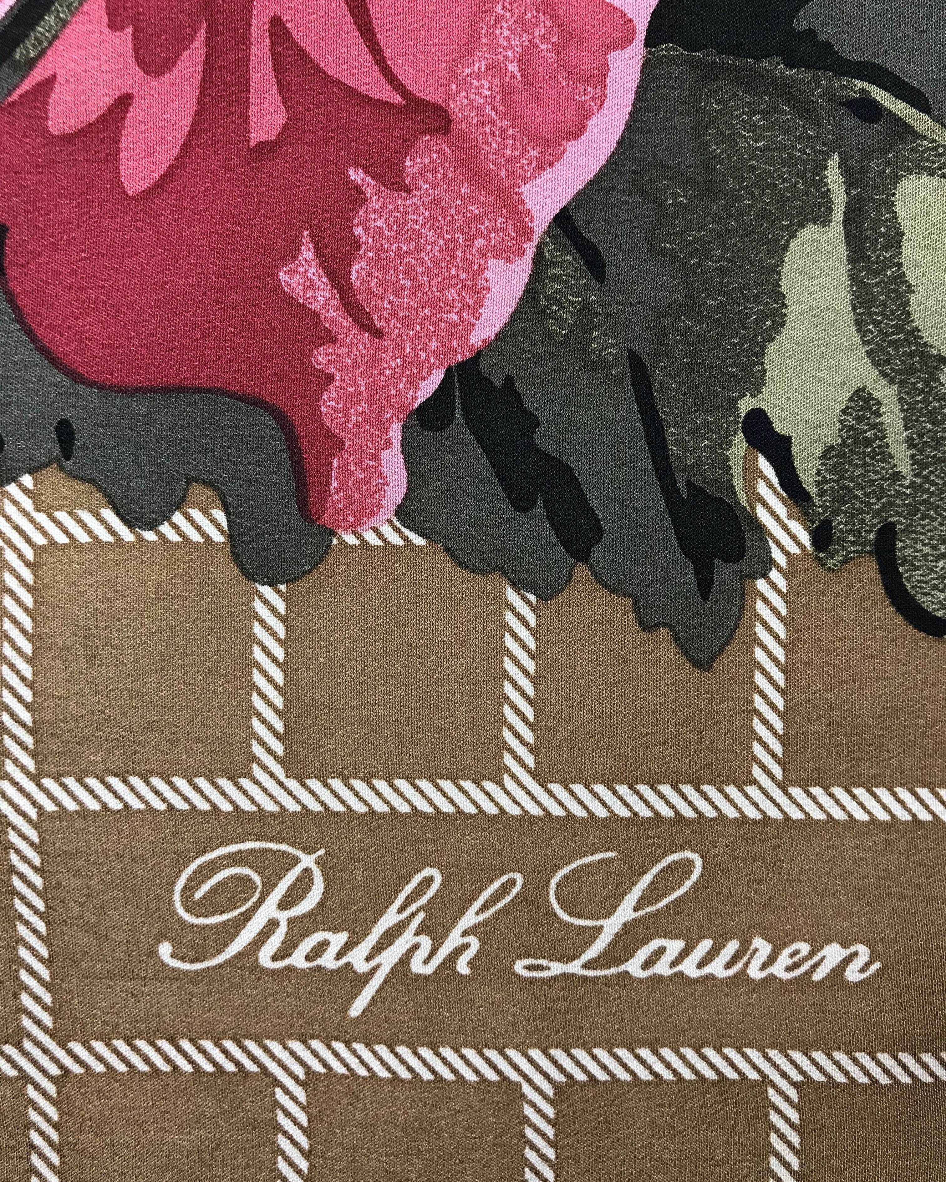 Ralph Lauren RL401 Vintage Ralph Lauren Silk Scarf Shawl Designer Scarf Size ONE SIZE - 7 Thumbnail