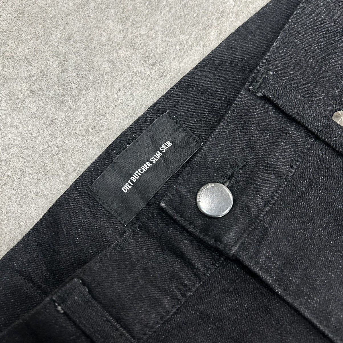 Diet Butcher Slim Skin RAREDiet Butcher Slim Skin 2016 Fall Winter Distrrssed Pants Size US 31 - 12 Thumbnail