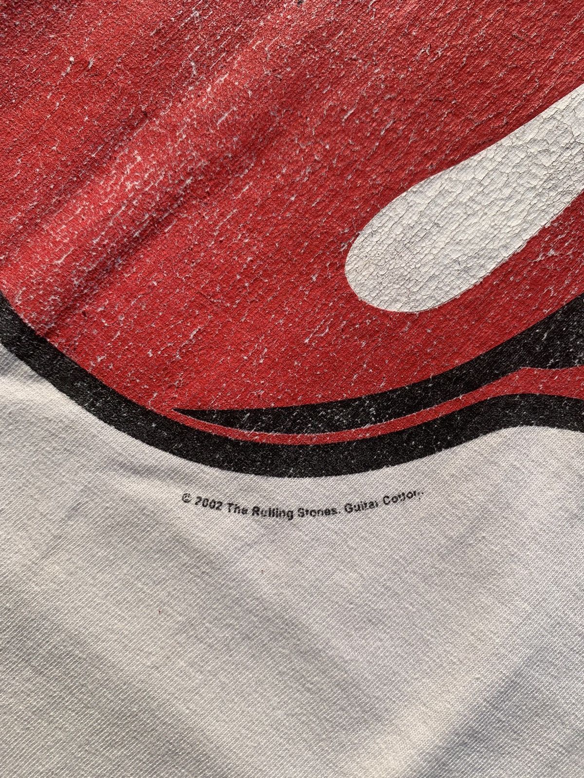 The Rolling Stones Vintage The Rolling Stones 2002 Raglan Tee Size US L / EU 52-54 / 3 - 5 Thumbnail
