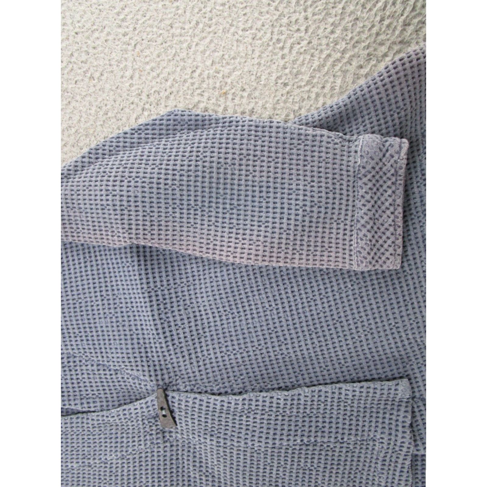 Alife VTG Focus Casual Life Jacket Womens M Blue Lagenlook Waffle Knit Toggle Casual Life Jacket Women M Blue Waffle Knit Toggle Jacket VTG Fashion Size M / US 6-8 / IT 42-44 - 4 Thumbnail