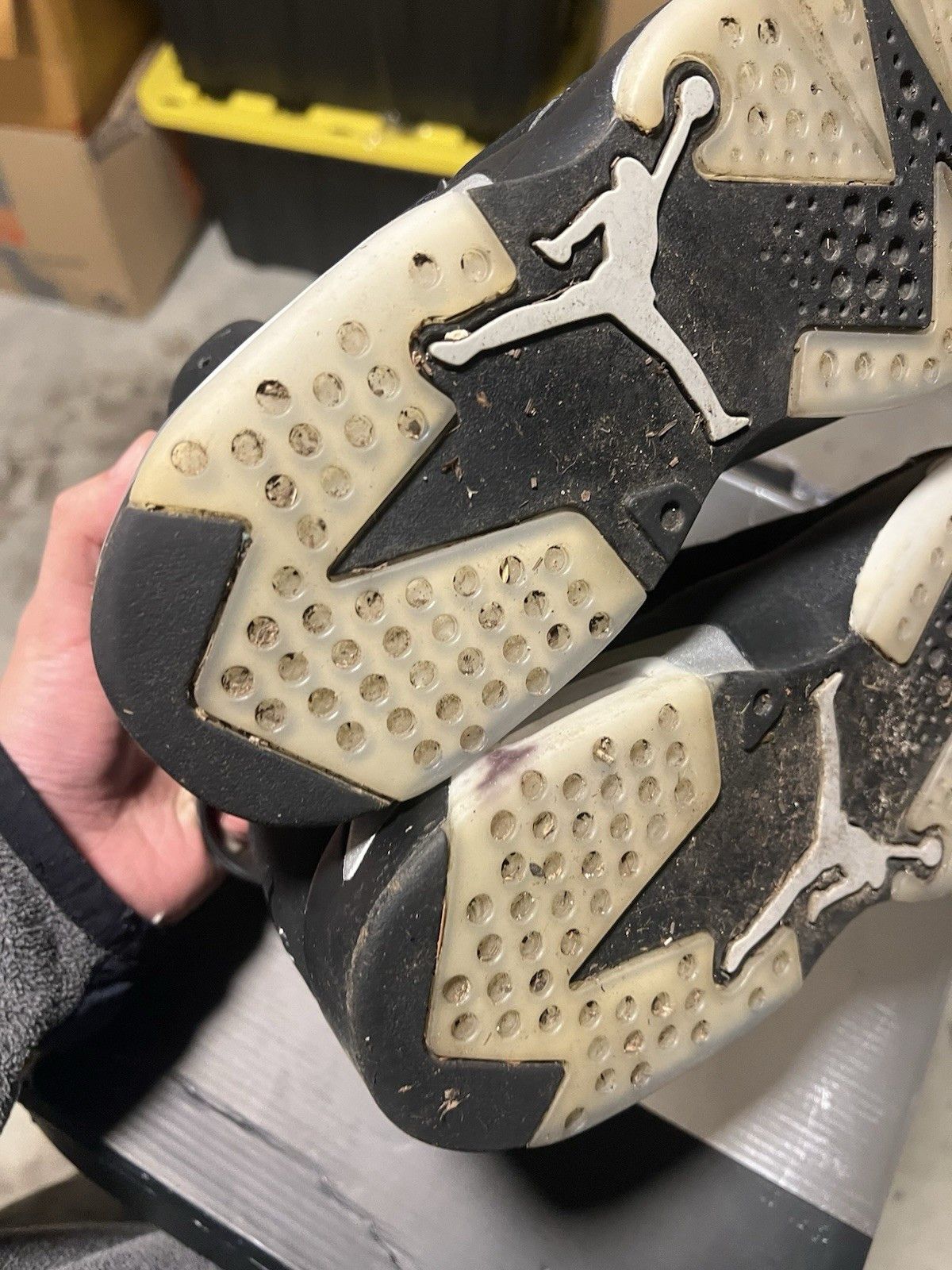 Jordan Brand Jordan 6 Retro Chrome DX2836001 Men size 12 used damaged box Size US 12 / EU 45 - 6 Thumbnail