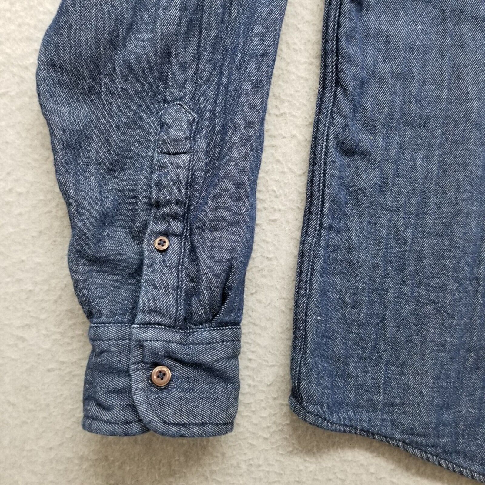 UNTUCKit UNTUCKit Shirt Mens Large Blue Button Up Long Sleeve Cotton Size US L / EU 52-54 / 3 - 2 Thumbnail