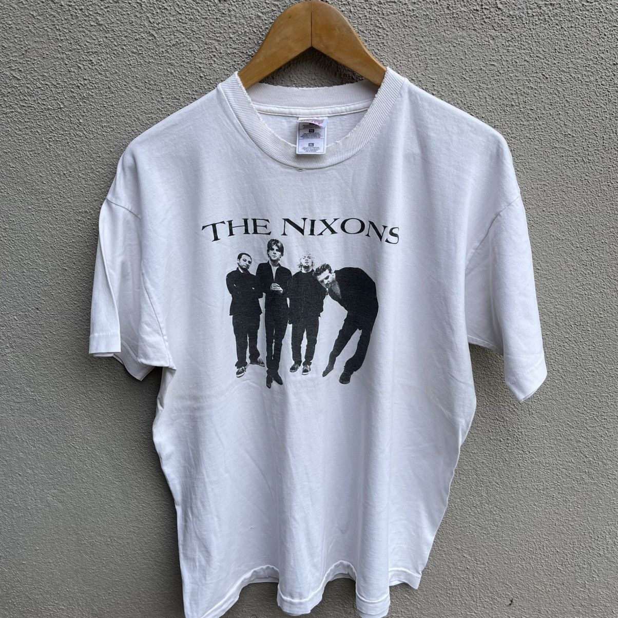 Band Tees Vintage 90s THE NIXONS band grunge Size US XL / EU 56 / 4 - 2 Thumbnail