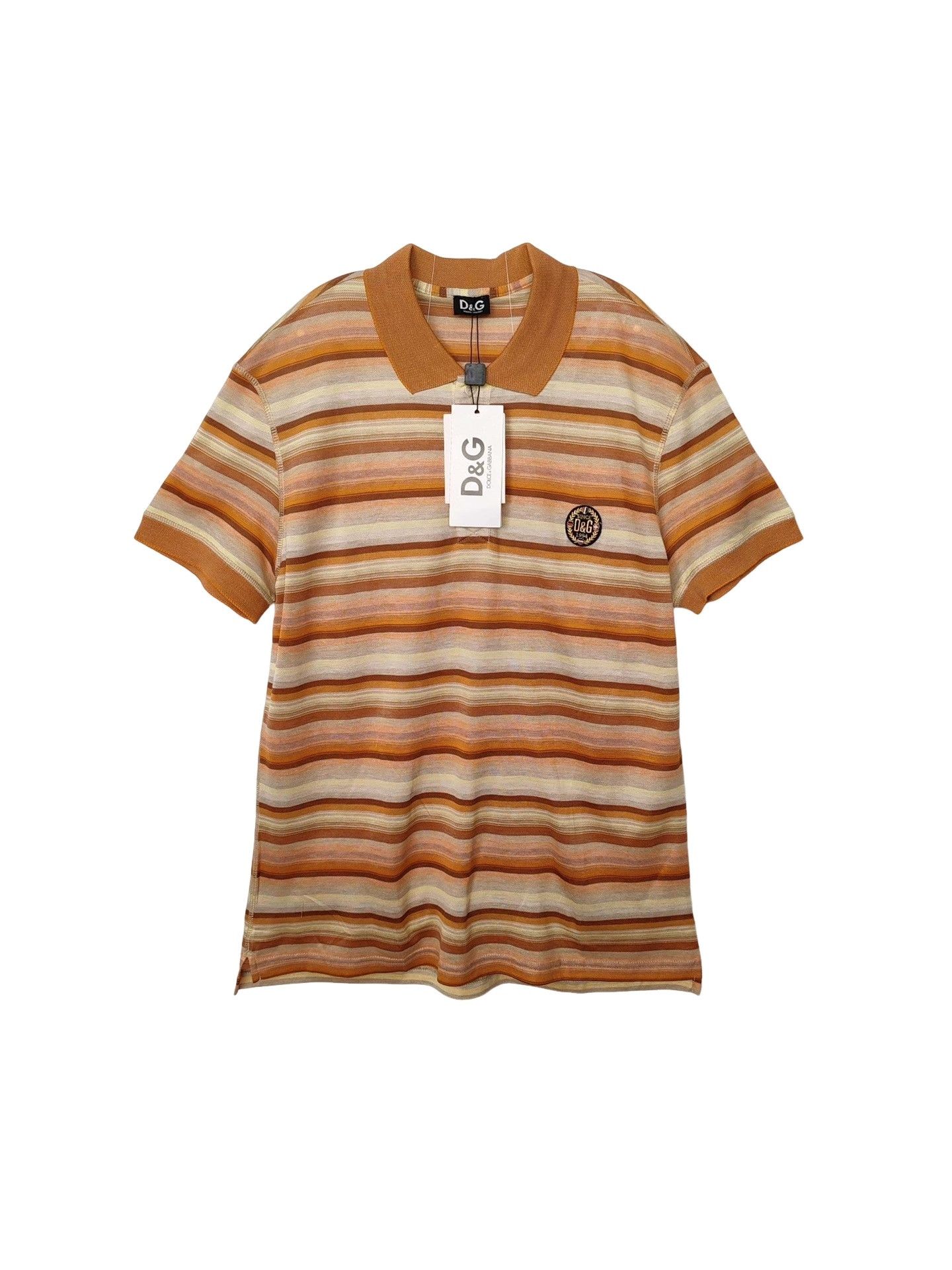 Dolce & Gabbana D&G Striped Polo Size XXL Size US XXL / EU 58 / 5 - 1 Thumbnail