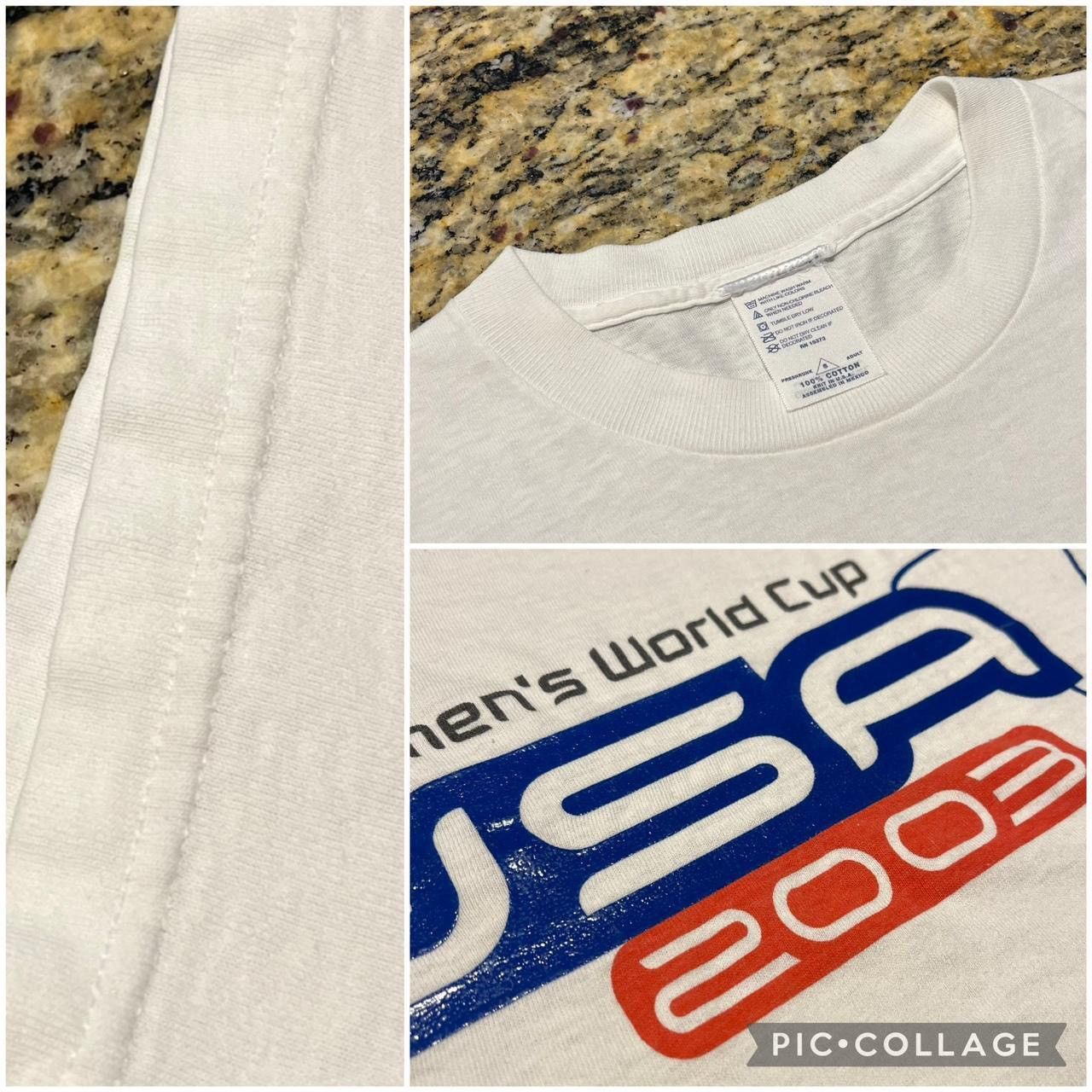 Vintage Vintage FIFA Women’s World Cup USA Soccer Sports Tshirt Size US S / EU 44-46 / 1 - 3 Thumbnail
