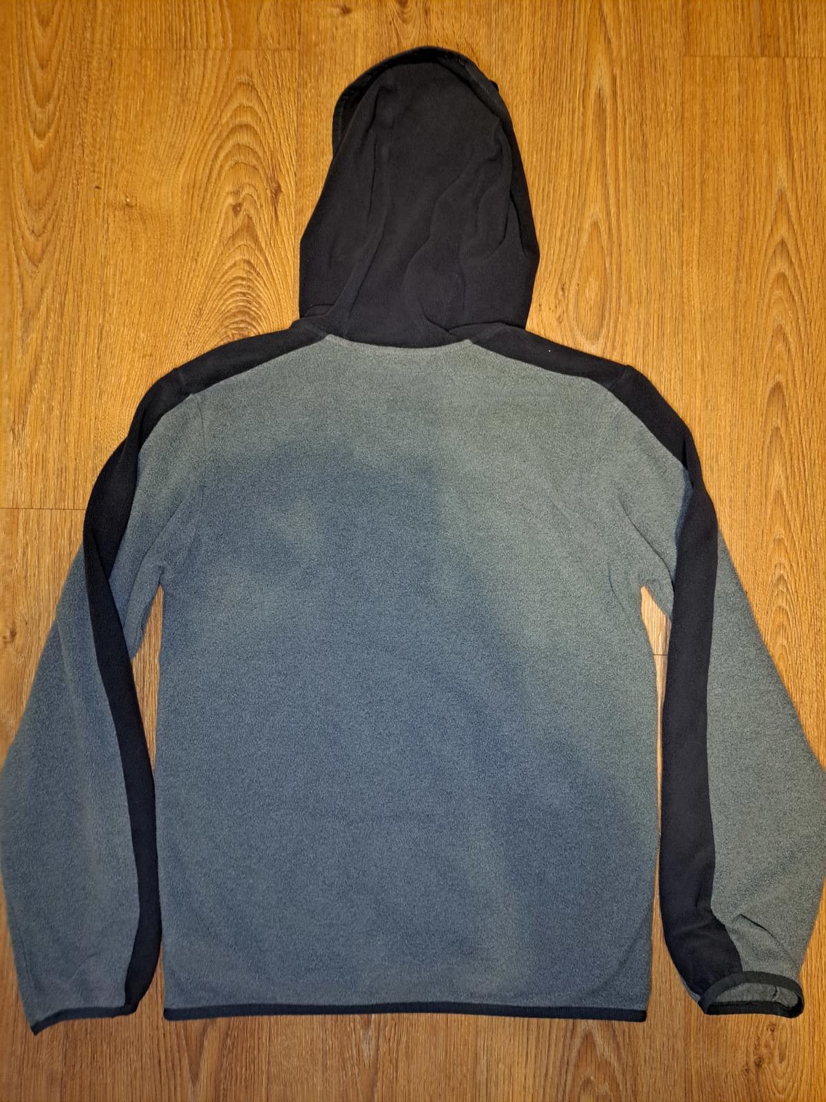 The North Face The North Face Fleece Jacket Youth XL Size 18 Gray Black Size US XL / EU 56 / 4 - 6 Thumbnail