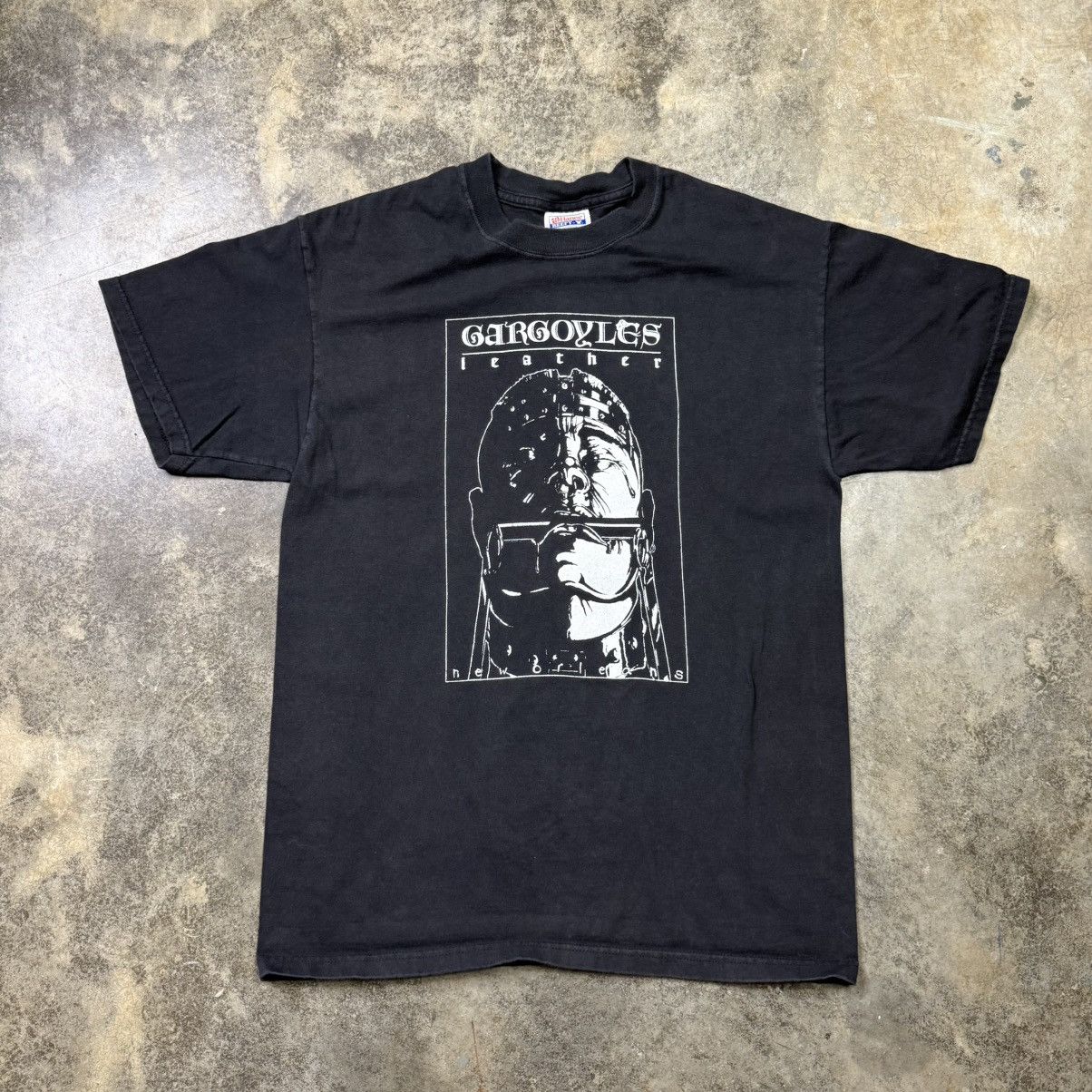 Vintage vintage gargoyles leather goth shop bondage tshirt Size US M / EU 48-50 / 2 - 2 Thumbnail