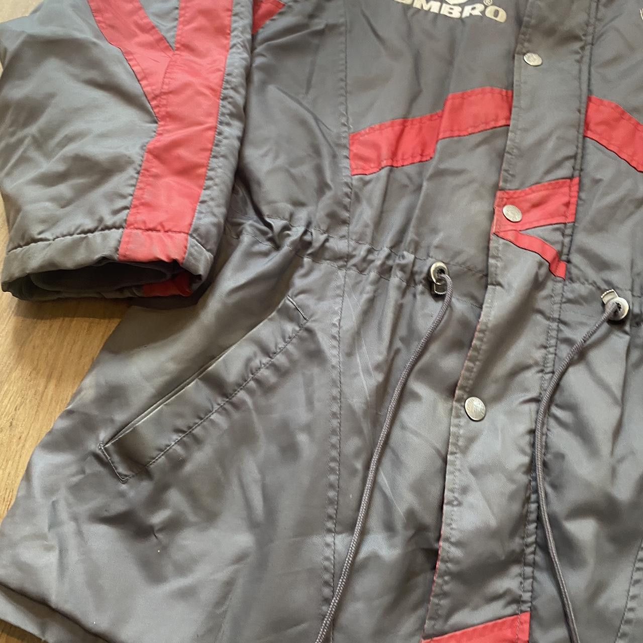 Umbro 1996 90s Ajax Amsterdam Umbro Jacket Football Bench Vintage Size US L / EU 52-54 / 3 - 7 Thumbnail