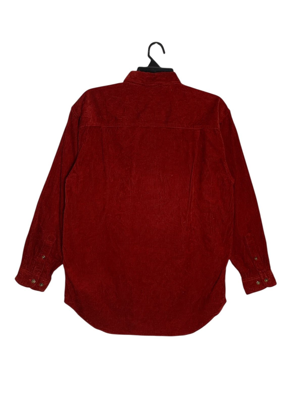 Japanese Brand Rare Design Work Plant Soft Corduroy Button Ups Shirts Size US M / EU 48-50 / 2 - 2 Thumbnail
