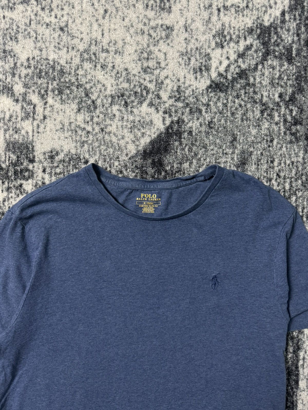 Vintage Vintage Polo Ralph Lauren Tee Shirt Blue Pony Y2K STYLE 90s Size US M / EU 48-50 / 2 - 2 Thumbnail