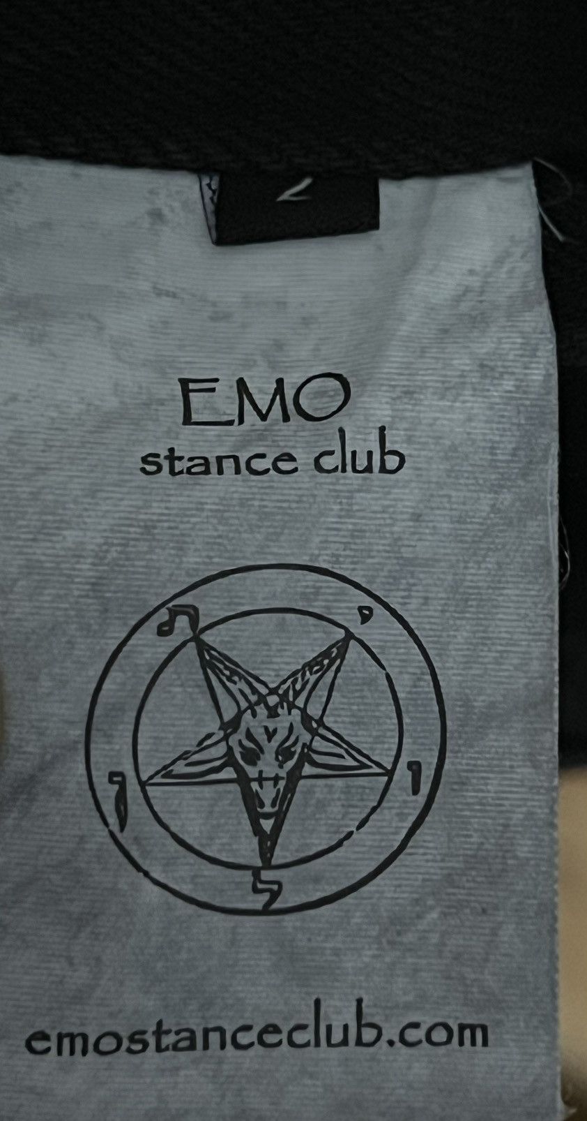 Japanese Brand Emostanceclub Leather patched flare jeans size 2 Size US 33 - 9 Thumbnail