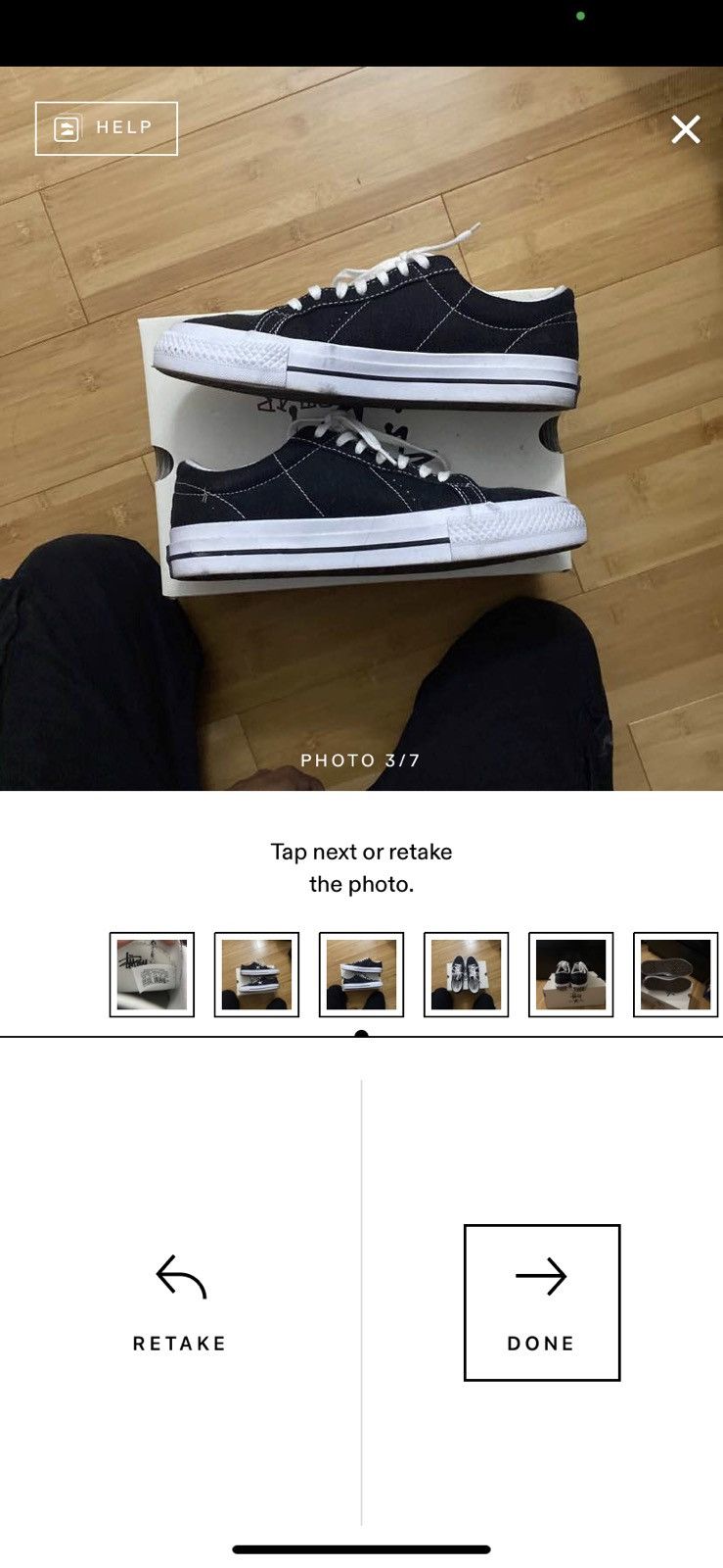 Converse × Stussy Stussy X Converse 1 Star Size US 8.5 / EU 41-42 - 3 Thumbnail