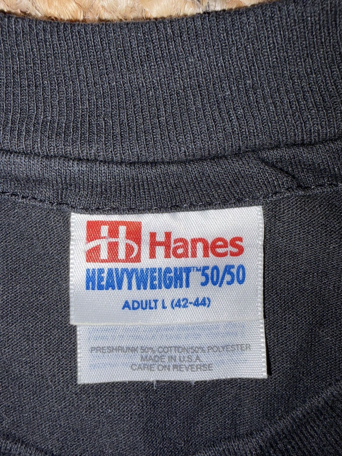 Hanes 90s Single Stitch US Air Force Shirt Size US L / EU 52-54 / 3 - 3 Thumbnail