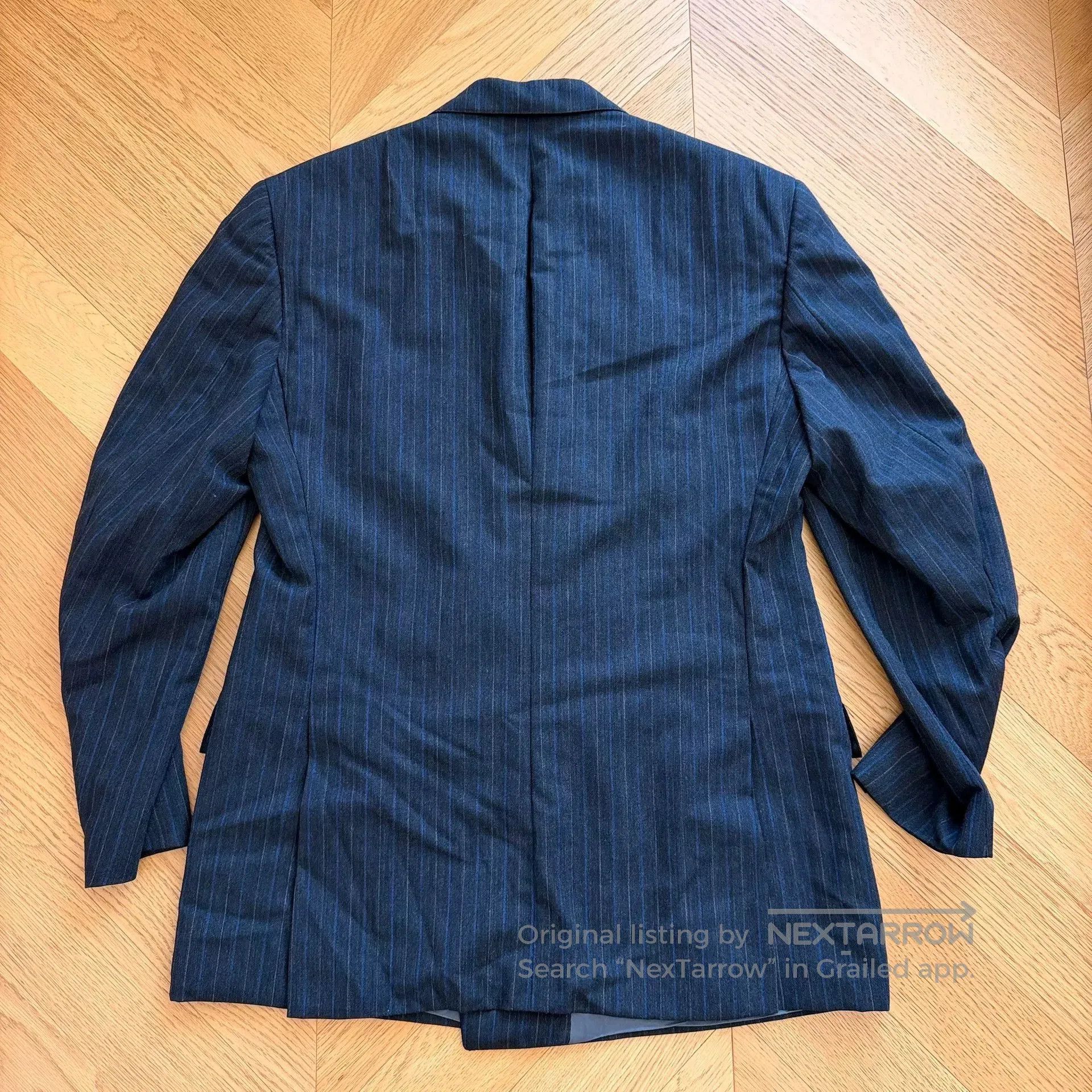 RLX Ralph Lauren Vintage Wool Striped Blazer Jacket. Size US L / EU 52-54 / 3 - 5 Thumbnail