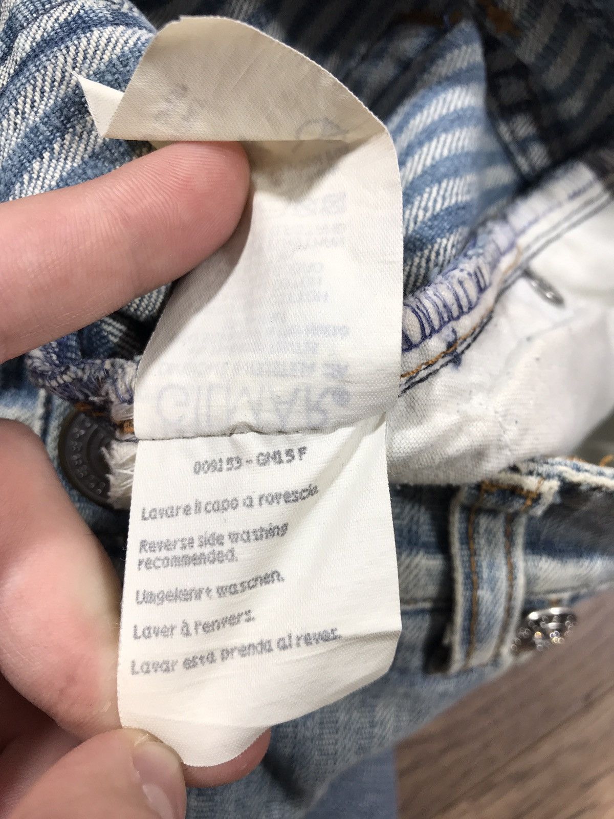 Iceberg × Vintage Iceberg Vintage Flared Denim Pants Jeans Size 31" - 15 Thumbnail