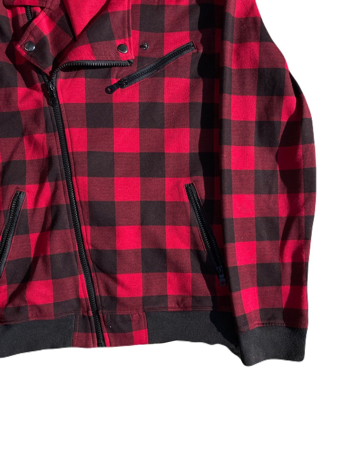 If Six Was Nine 2000s Japanese archive Multi Gimmic Check Jacket Y2K Punk Size US S / EU 44-46 / 1 - 7 Thumbnail