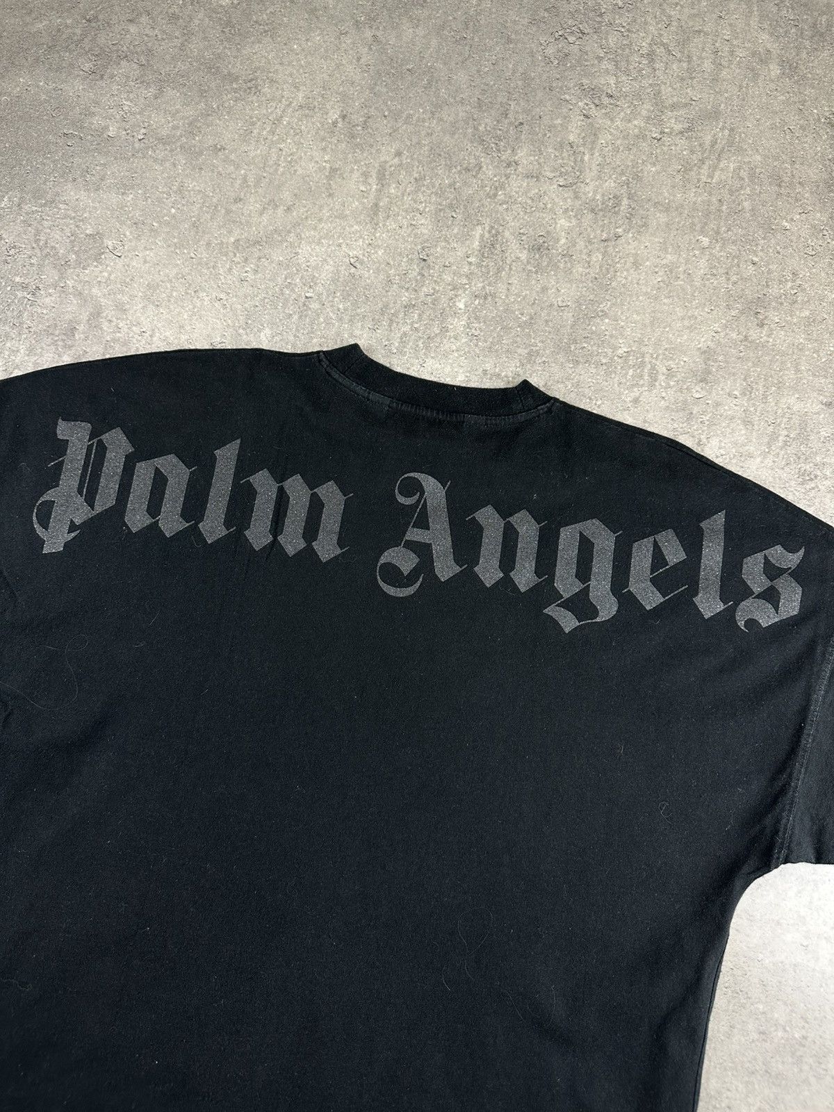 Palm Angels T-shirt tee Palm Angels black classic regular Size US M / EU 48-50 / 2 - 2 Thumbnail