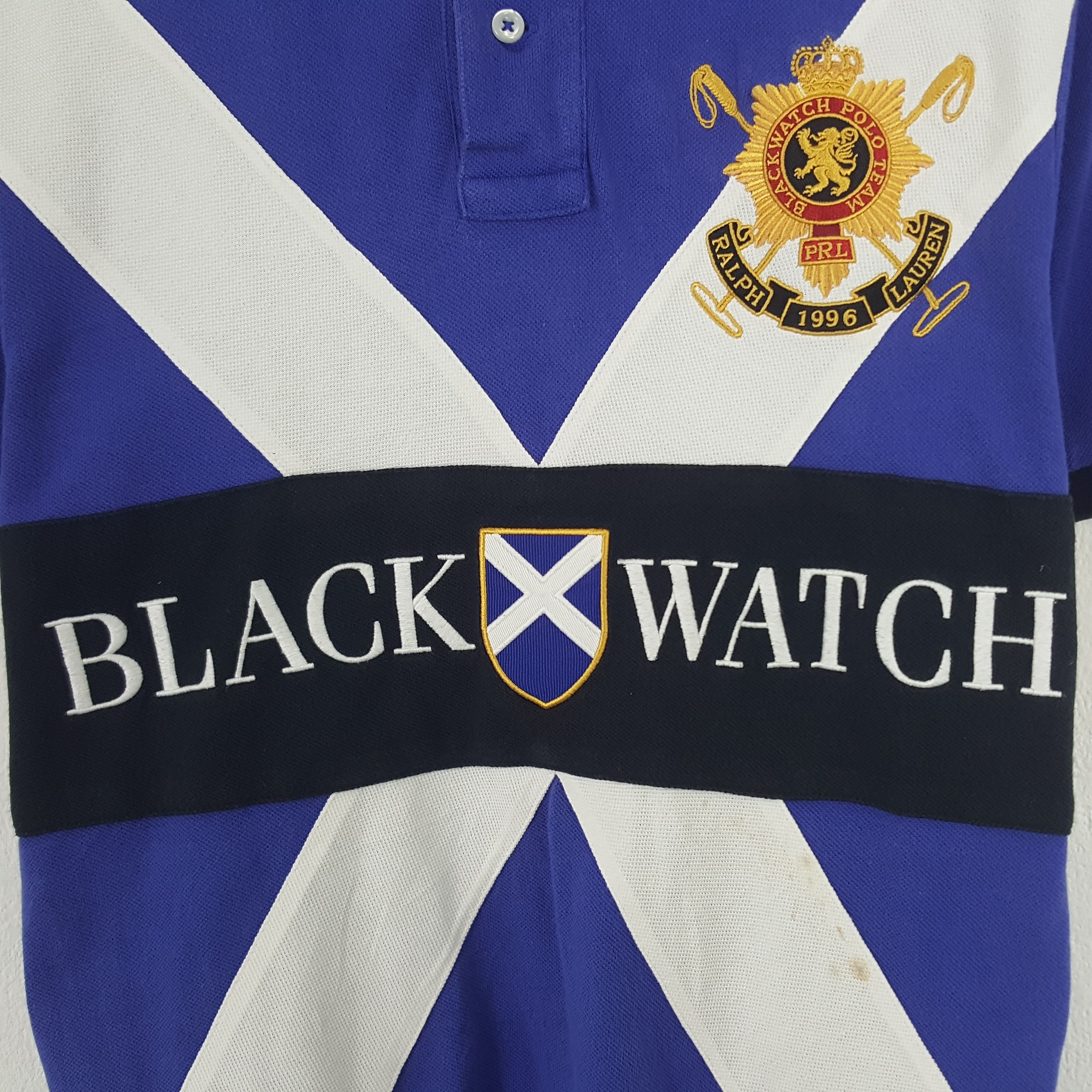 Polo Ralph Lauren × Vintage Vintage Polo Ralph Lauren Black x Watch Polos Size US XS / EU 42 / 0 - 2 Thumbnail