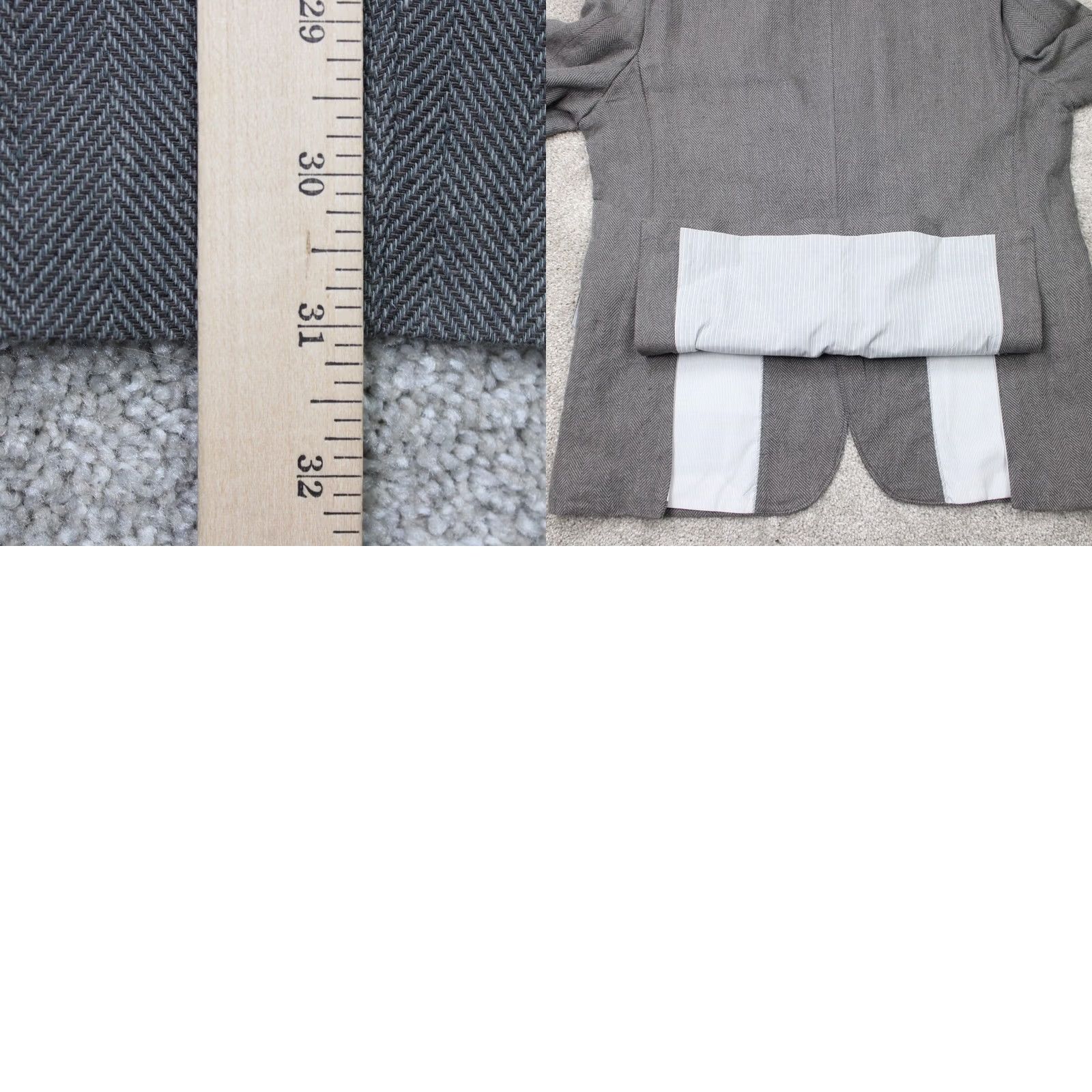 Joseph Abboud Joseph Abboud Blazer Mens 2XL Gray Linen/Cotton 2 Button Sports Jacket Blazer Mens 2XL Gray Linen/Cotton 2 Button Sports Jacket Size 48R - 10 Thumbnail