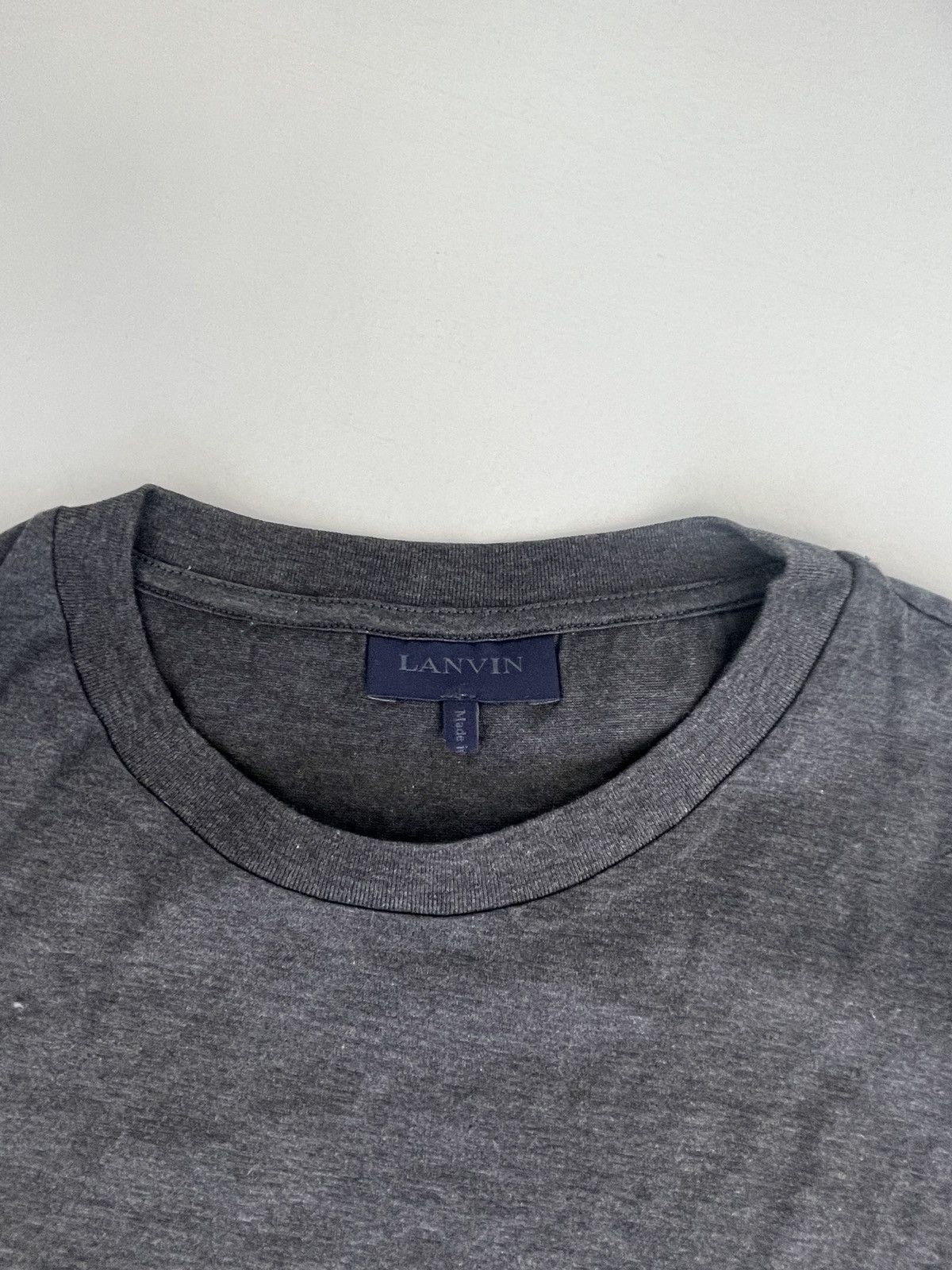 Lanvin Lanvin dark grey Wolve sequin t-shirt Size US S / EU 44-46 / 1 - 4 Thumbnail