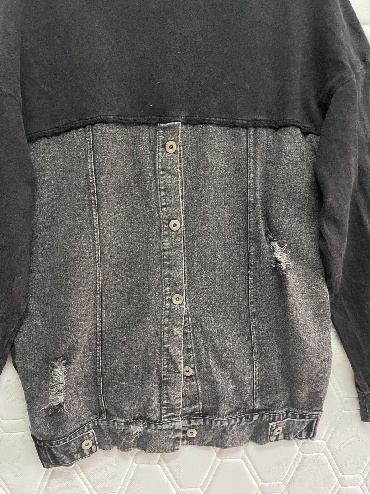Japanese Brand STREETWEAR ROGER & RAW DECONSTRUCTED SWEATER Size US L / EU 52-54 / 3 - 3 Thumbnail