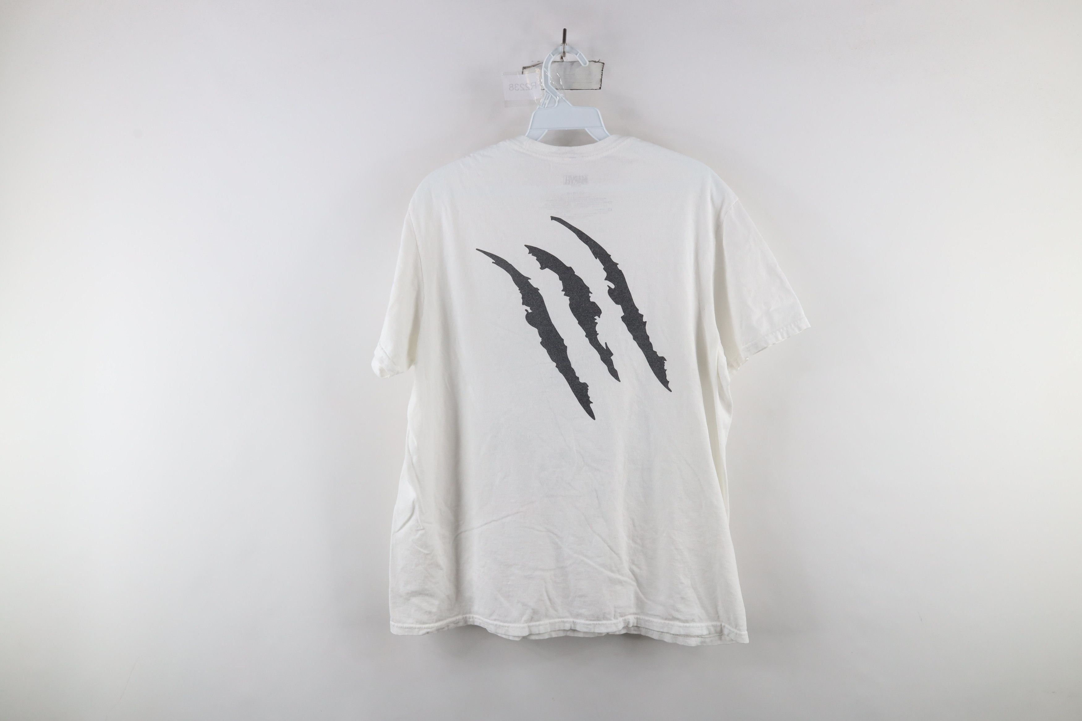 Vintage Retro Marvel Comics Wolverine Scratch Short Sleeve T-Shirt Size US L / EU 52-54 / 3 - 12 Thumbnail