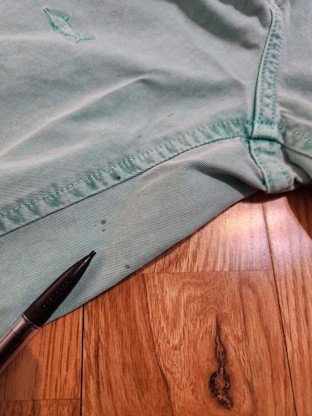 Vineyard Vines Vineyard Vines Embroidered Fish Casual Shorts Green Teal 33 Size US 33 - 6 Thumbnail
