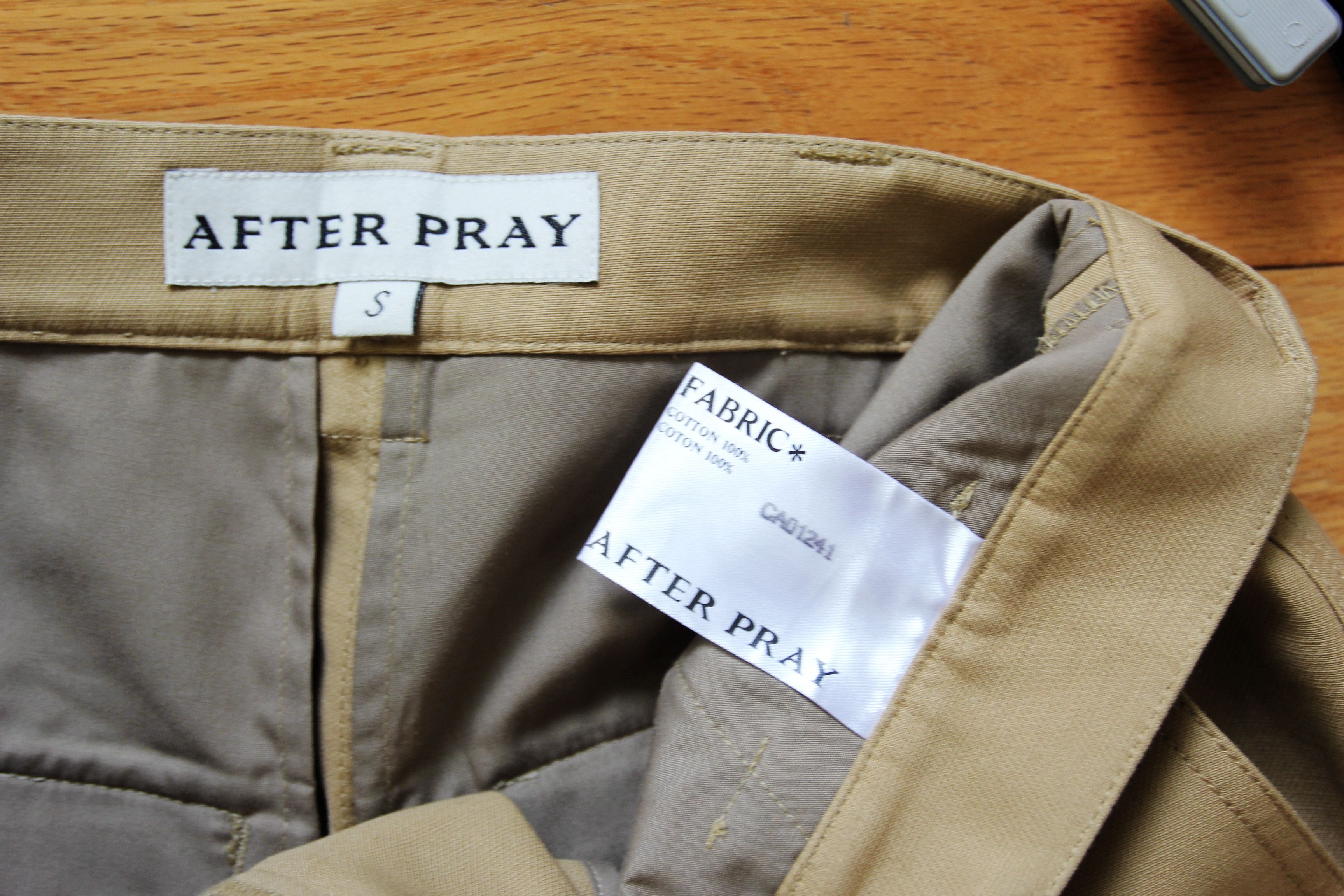 Other BNWT SS25 AFTER PRAY CHINO LONG CARGO BERMUDAS SHORTS S Size US 30 / EU 46 - 8 Thumbnail