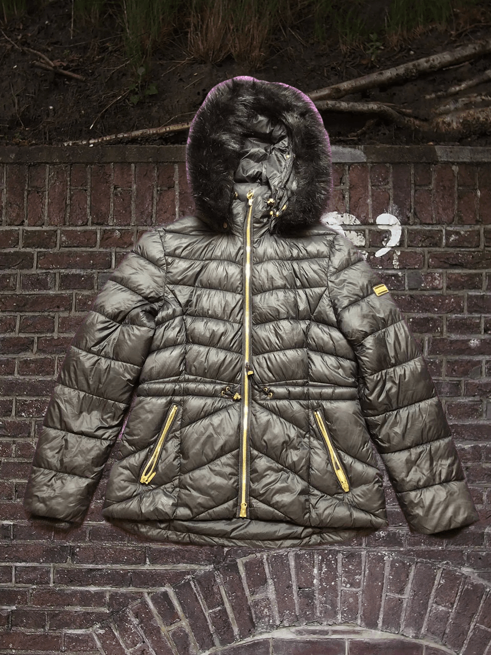 Barbour vintage black jacket Y2K Barbour logo Streetwear Size M / US 6-8 / IT 42-44 - 1 Thumbnail