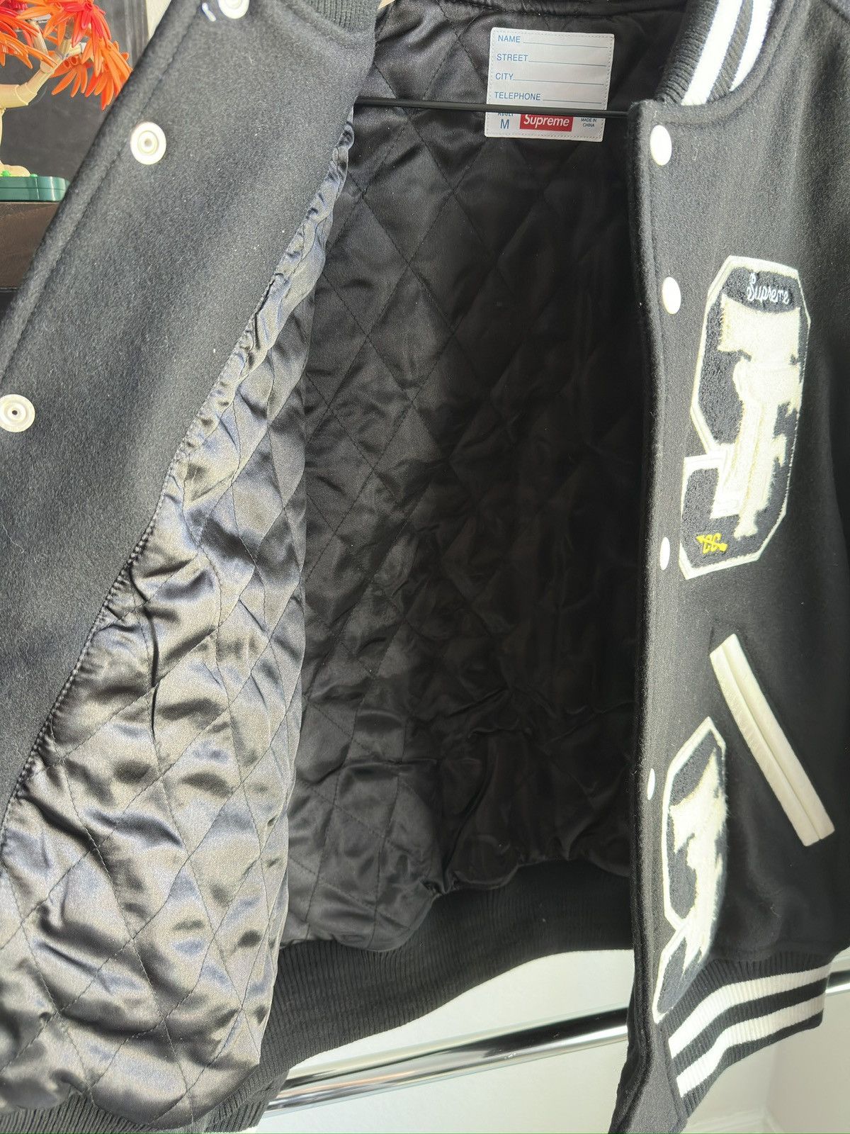 Supreme Drill Team Varsity Jacket Black Size US M / EU 48-50 / 2 - 8 Thumbnail