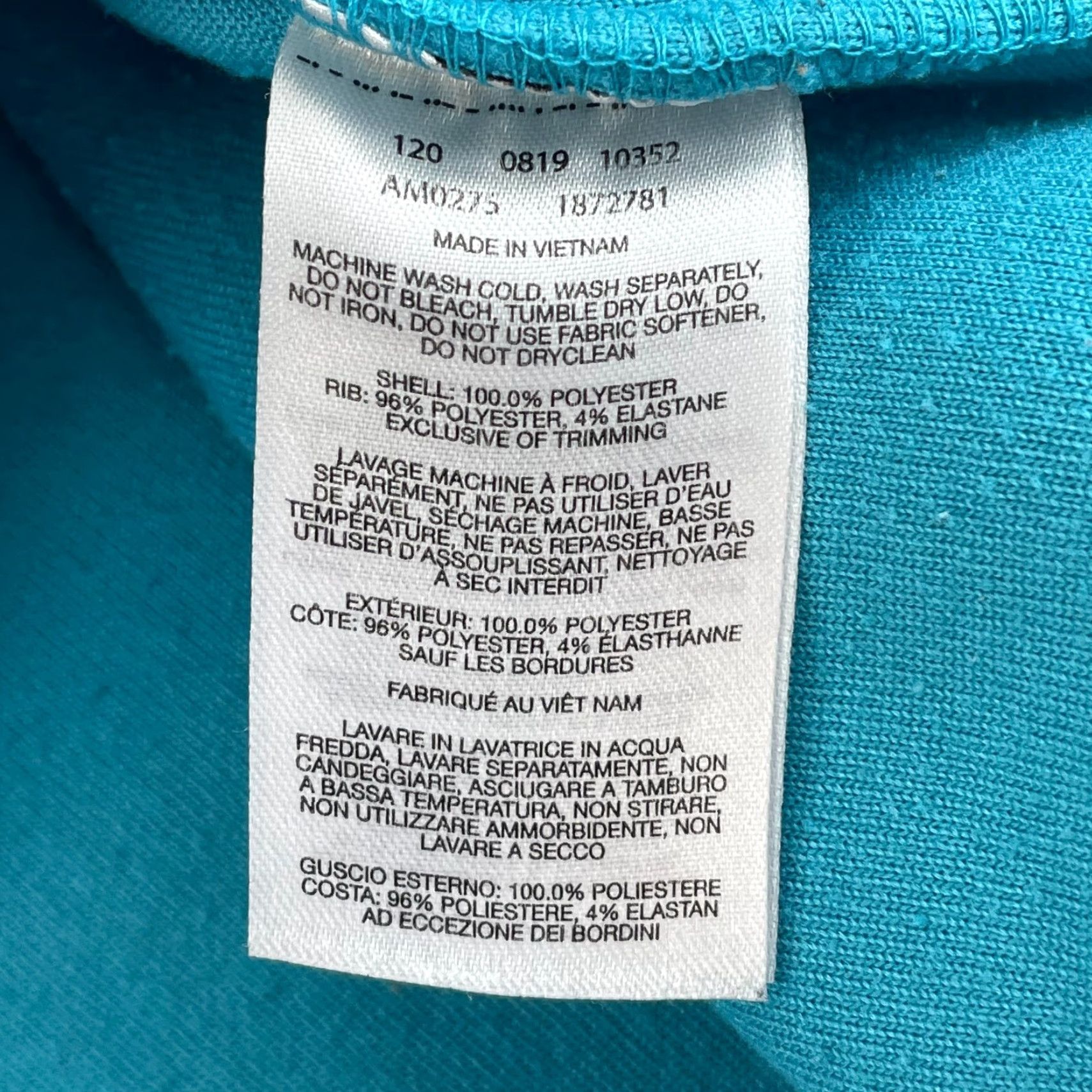 Altea Columbia Wapitoo Aztec Crewneck Fleece Pullover Men Large Teal Purple Outdoors Size US L / EU 52-54 / 3 - 7 Thumbnail