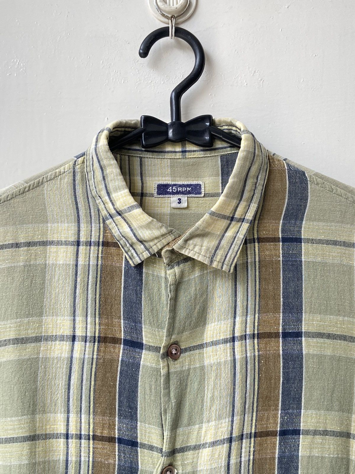 45rpm 45RPM Plaid Shirt Size US XS / EU 42 / 0 - 4 Thumbnail