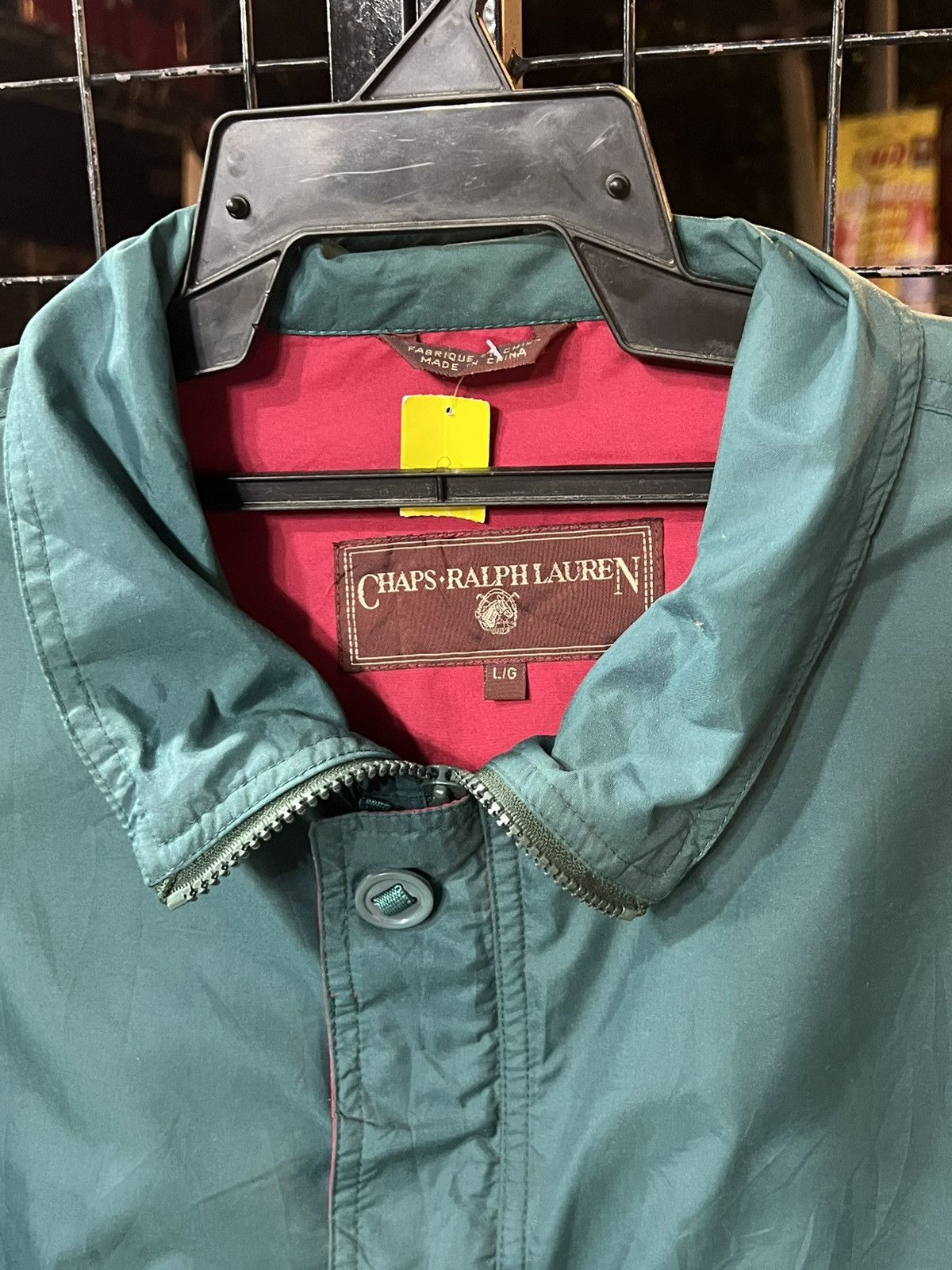 Chaps Ralph Lauren × Ralph Lauren × Vintage CHAPS RALPH LAUREN VINTAGE ZIPPER JACKET Size US L / EU 52-54 / 3 - 3 Thumbnail